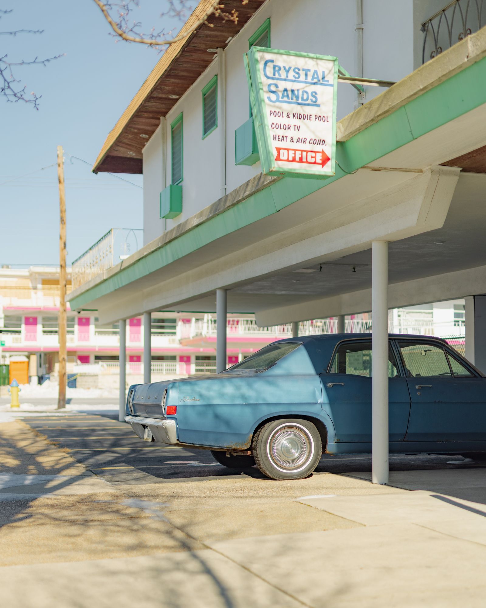 Crystal Sands Motel in Winter 01