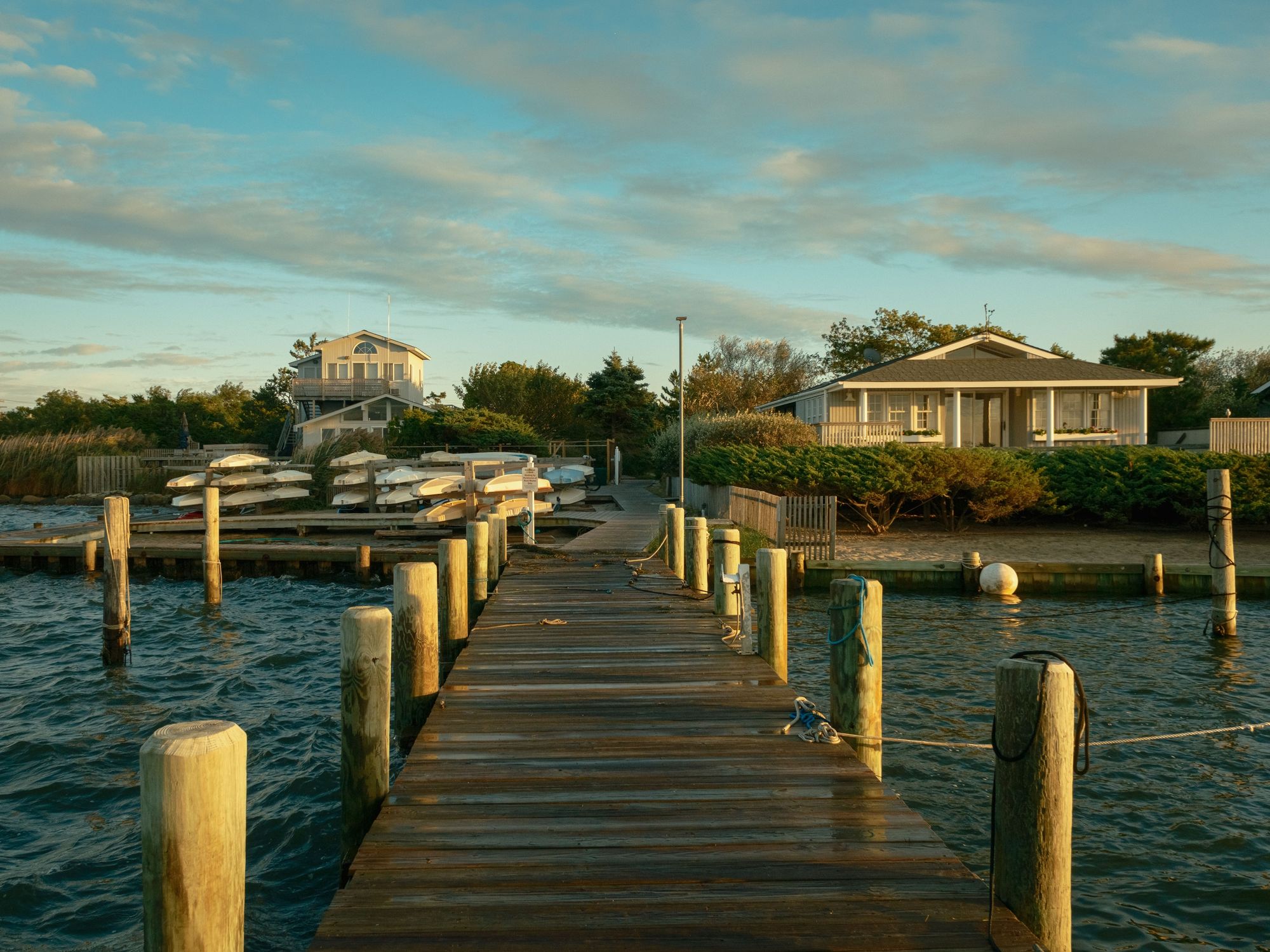 Dock in Dunewood, Fire Island 02