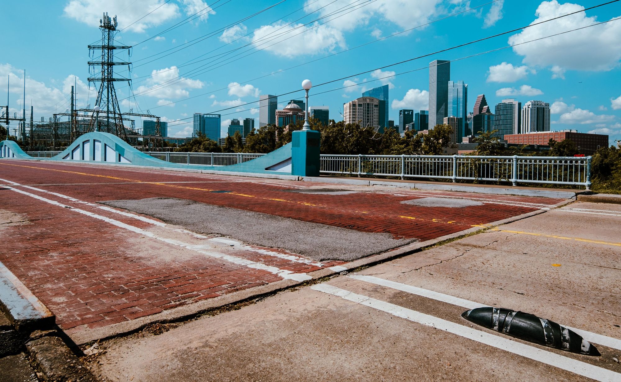 Downtown Houston from James Bute Park 2