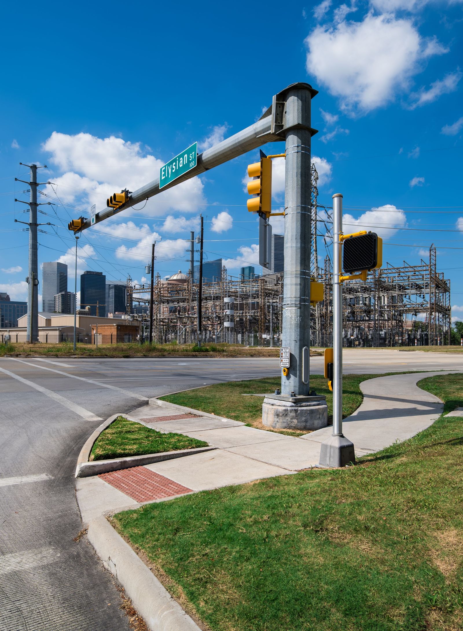 Downtown Houston from James Bute Park 3