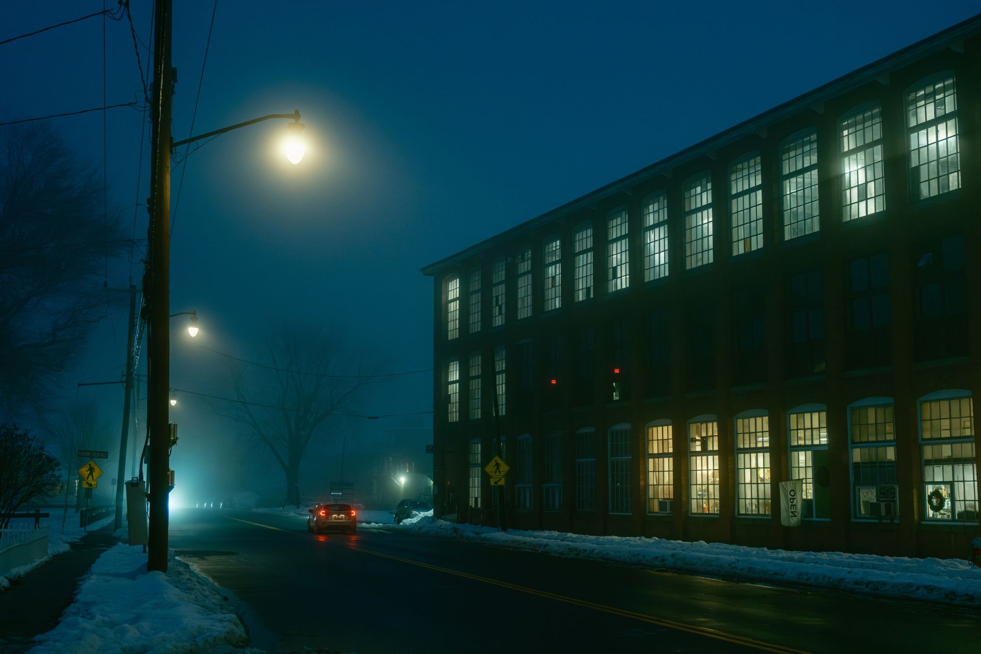 Foggy Night, Easthampton