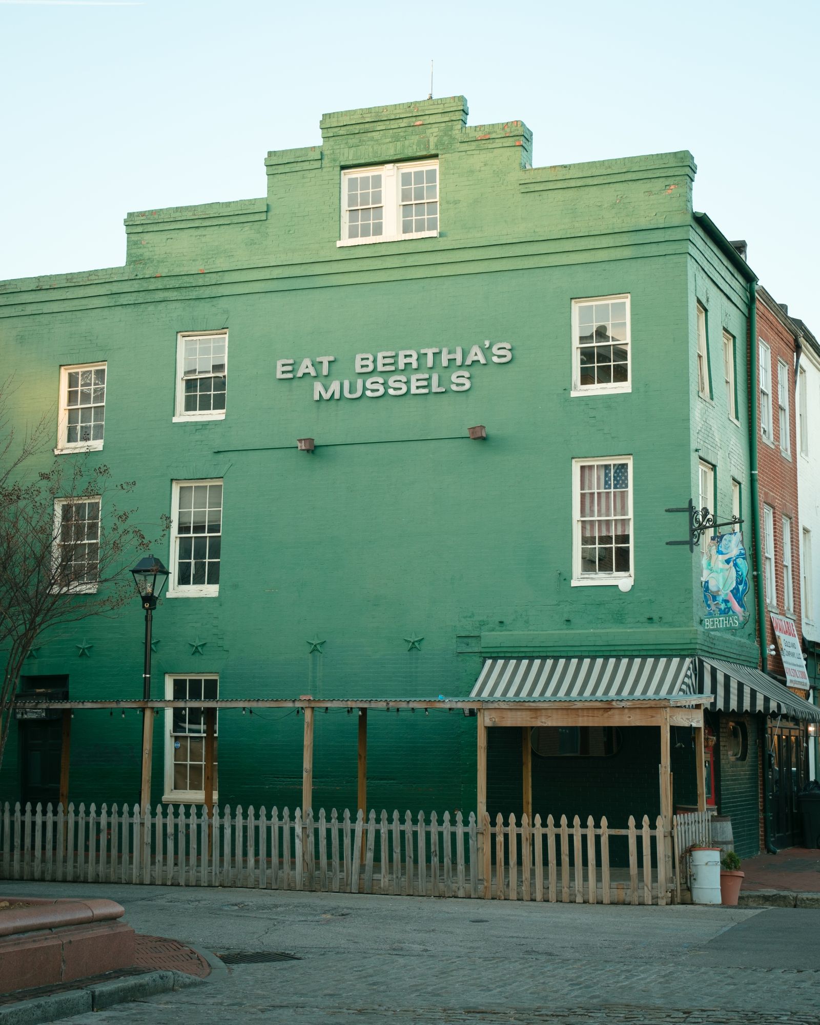 Eat Bertha's Mussels, Baltimore