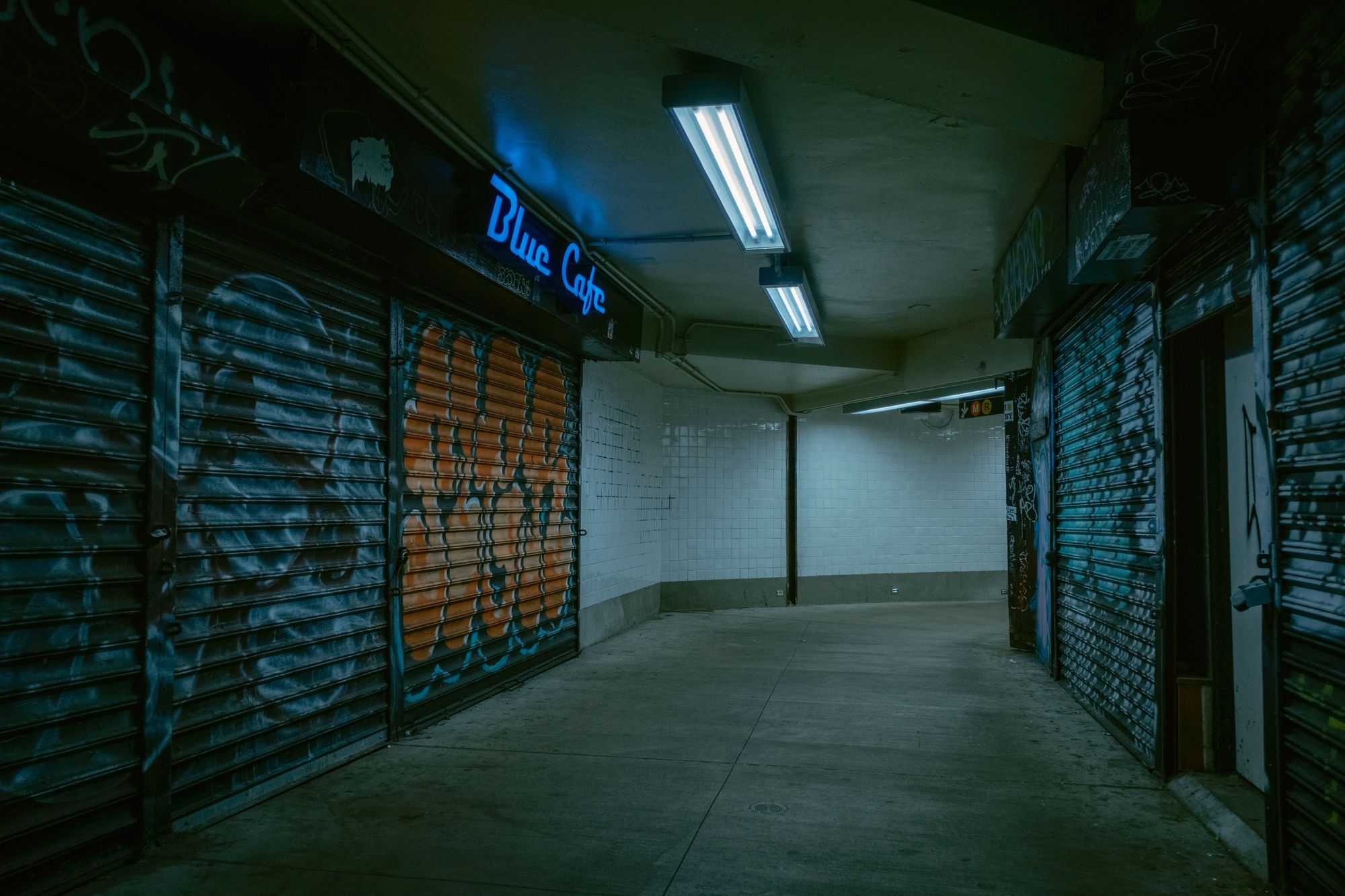 Elmhurst Avenue Underground, Queens 01
