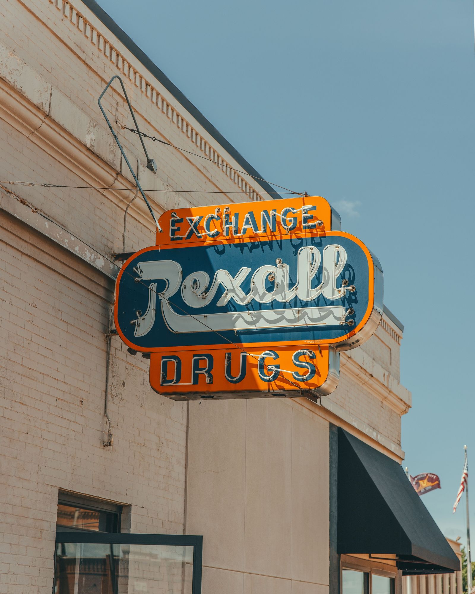 Exchange Drugs Rexall Sign