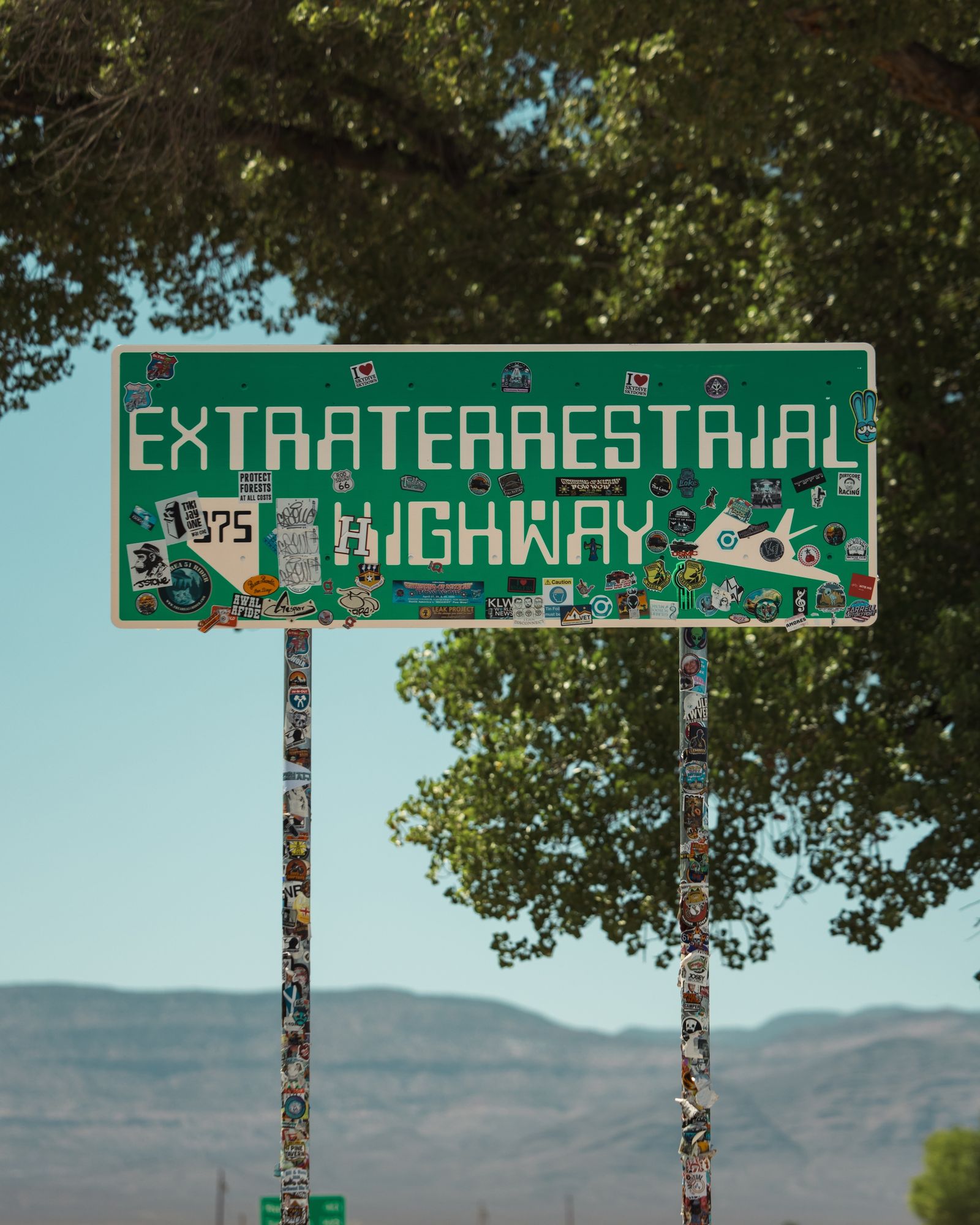 Extraterrestrial Highway Sign 02