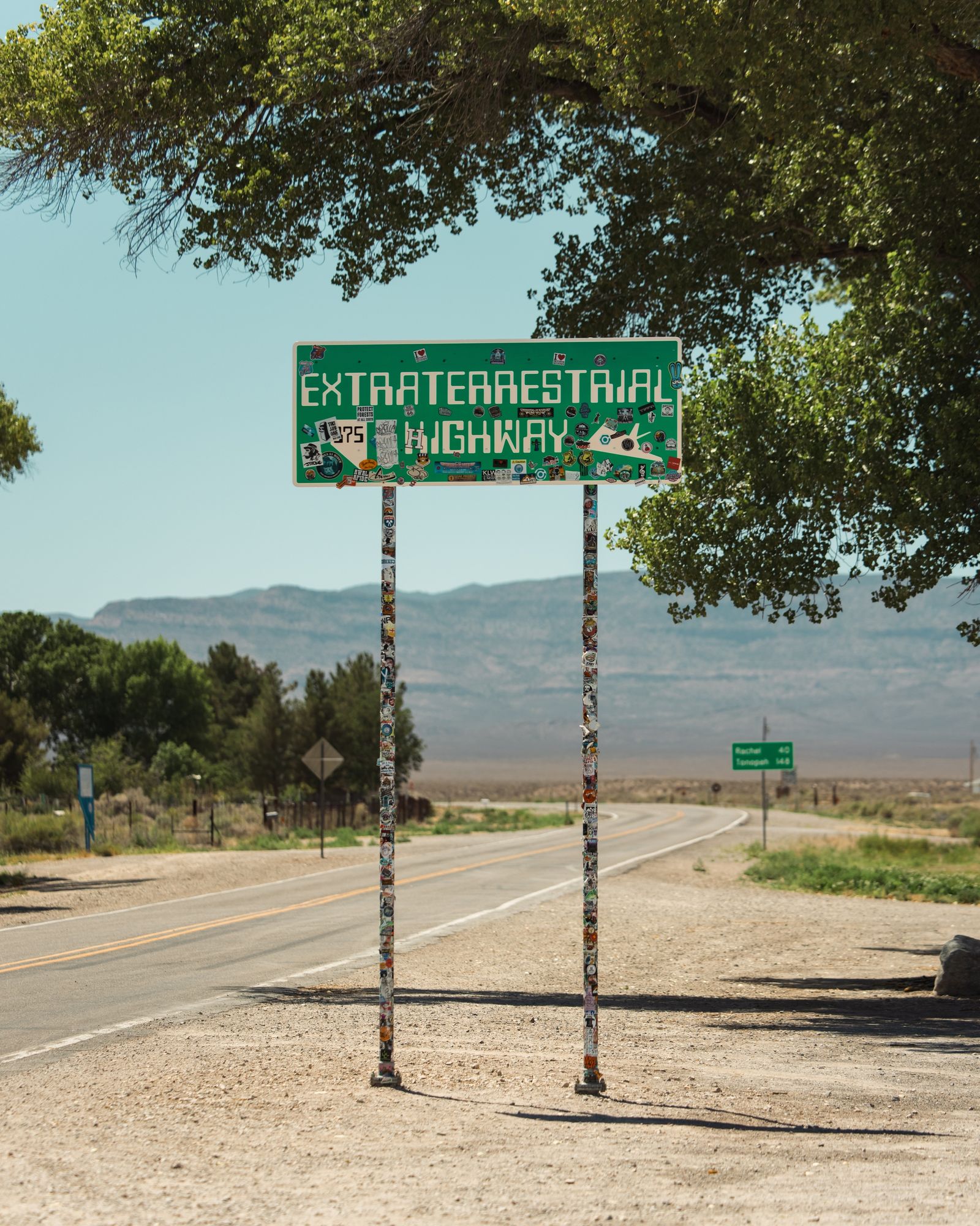 Extraterrestrial Highway Sign 01