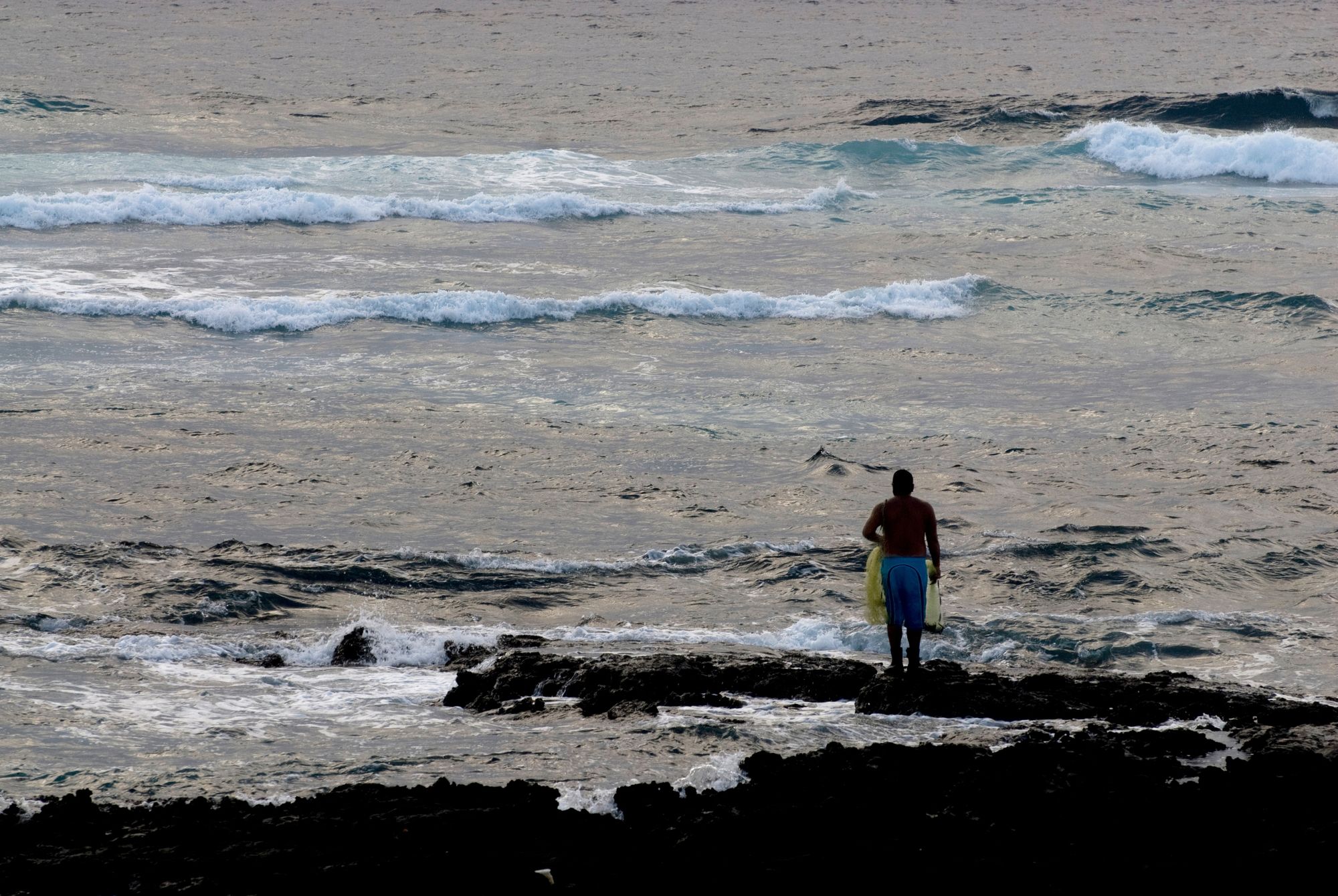 Fisherman Waiting