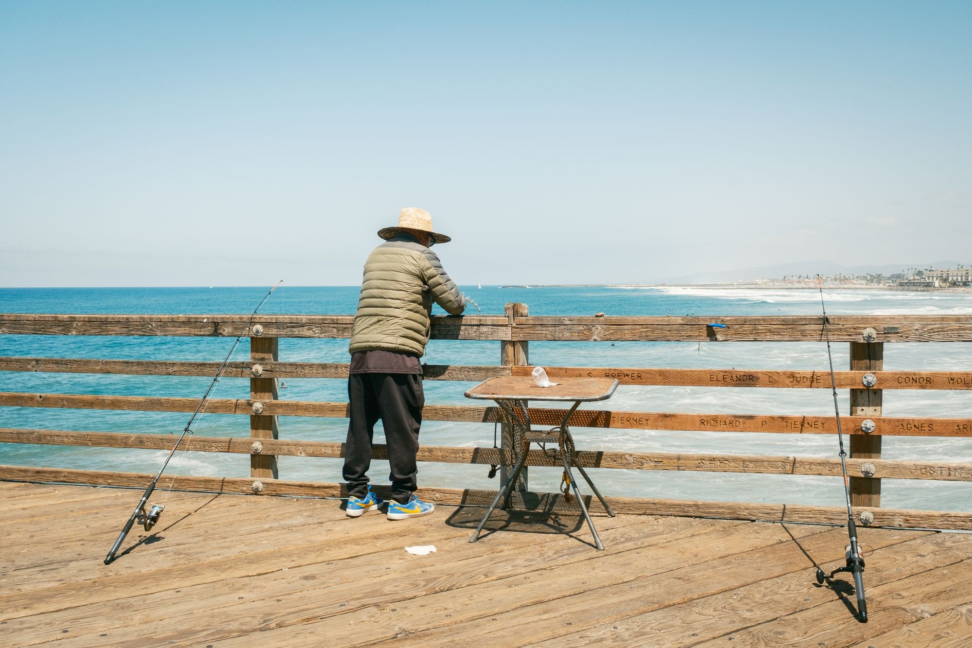 Fishing Oceanside Pier