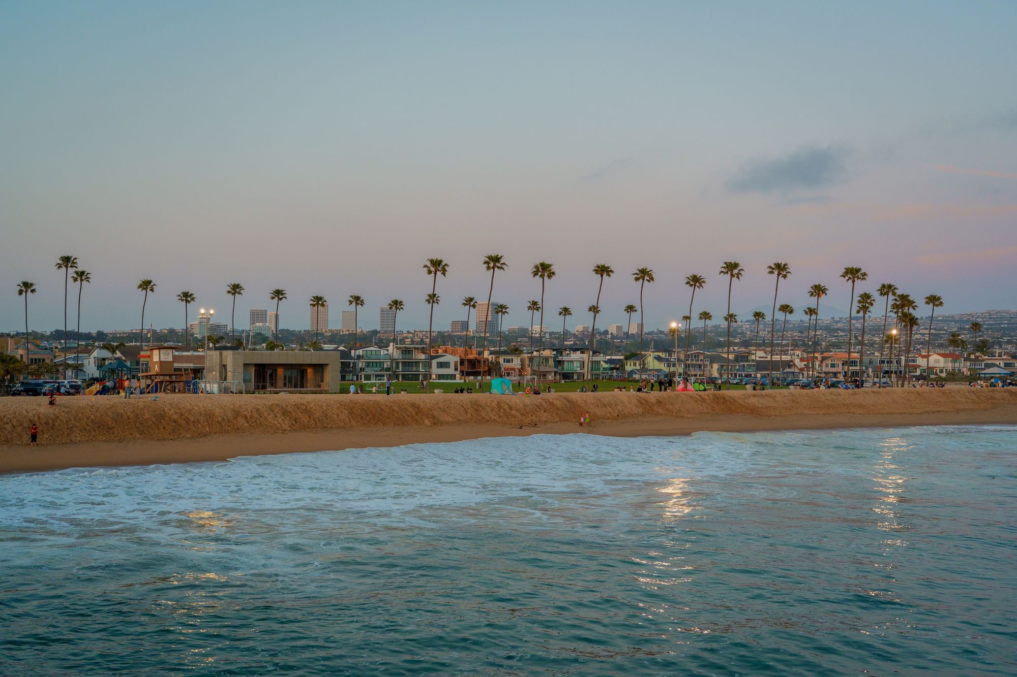 From Balboa Pier, Newport Beach
