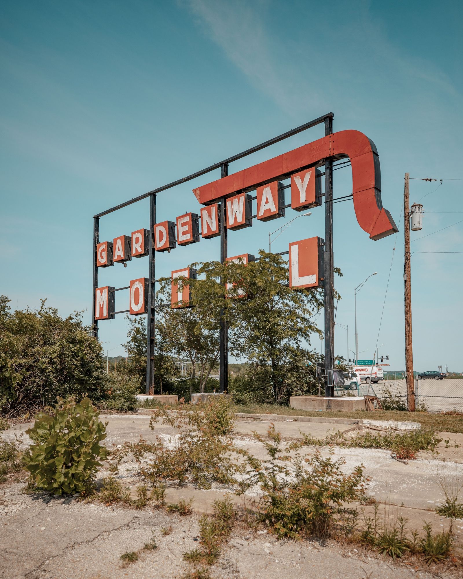 Gardenway Motel Sign
