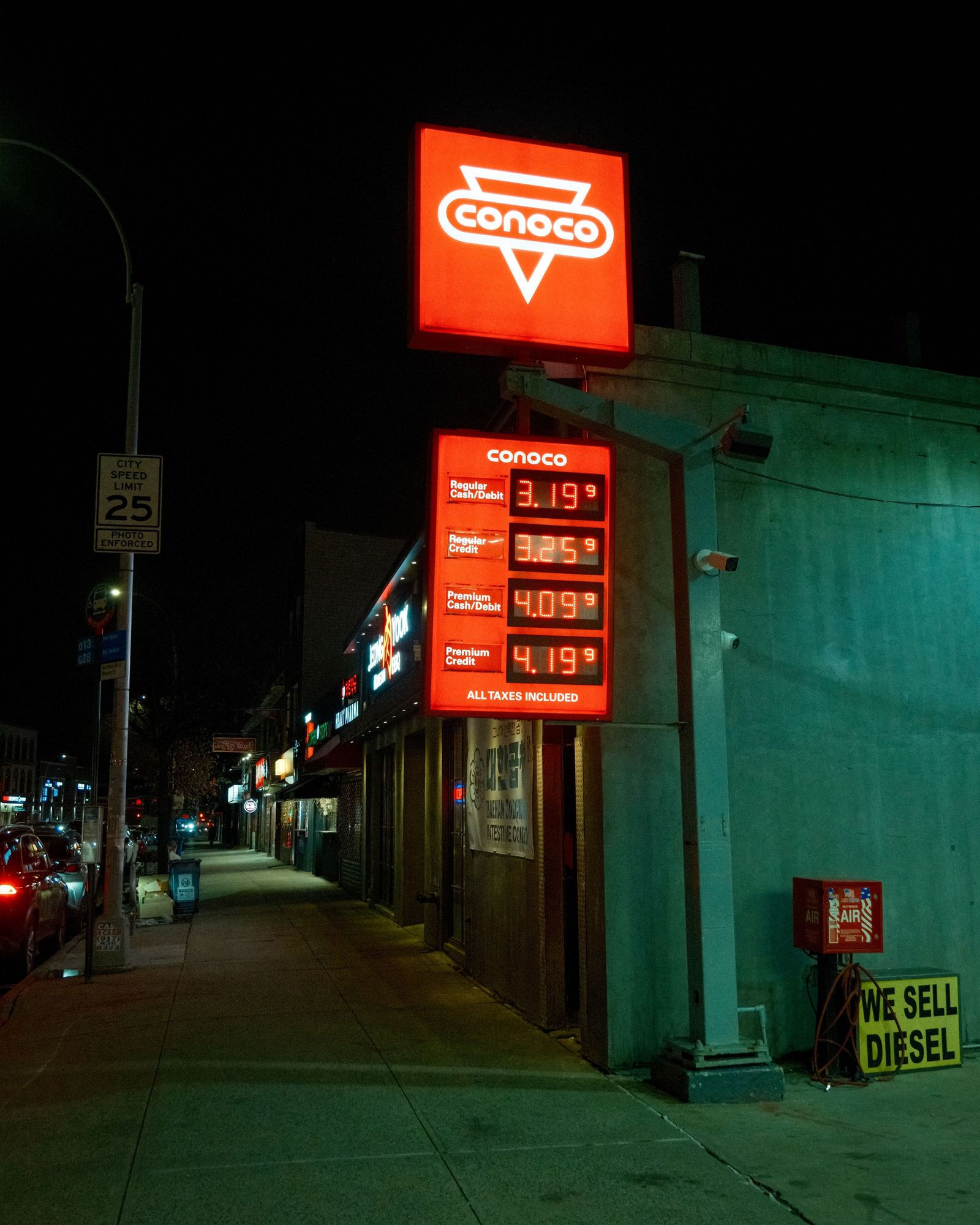 Gas, Murray Hill