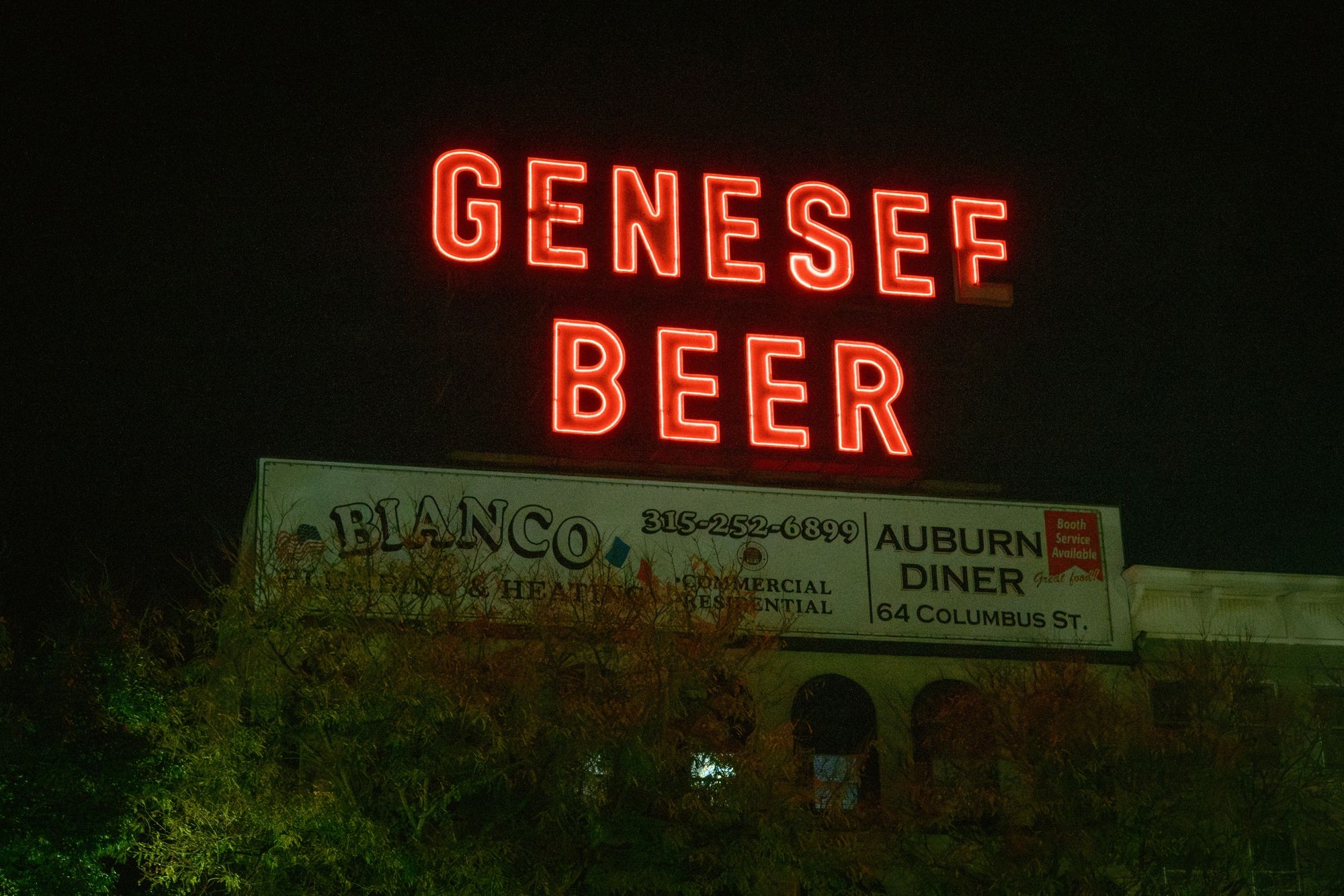 Genesee Beer Sign, Auburn