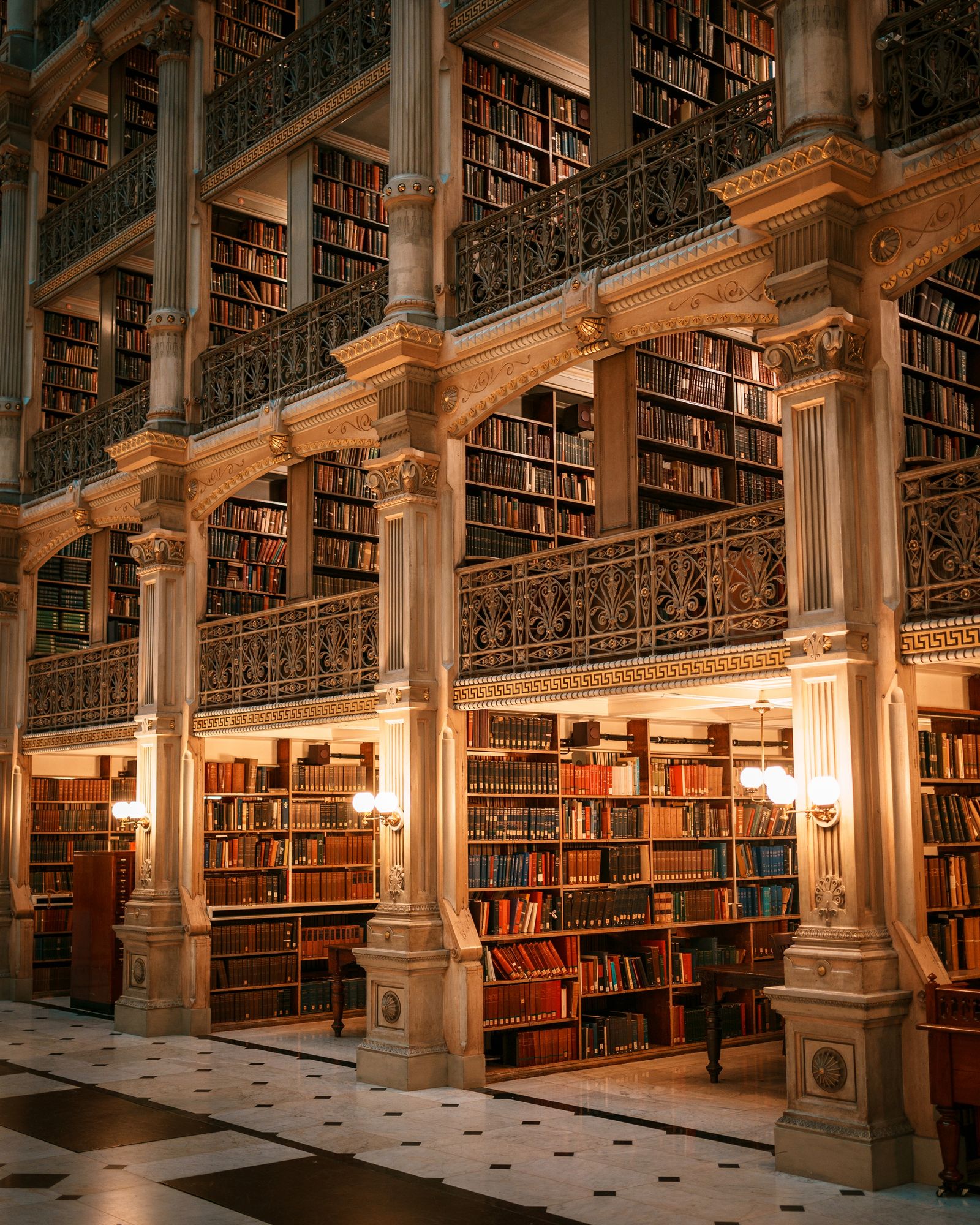 George Peabody Library, Baltimore 01