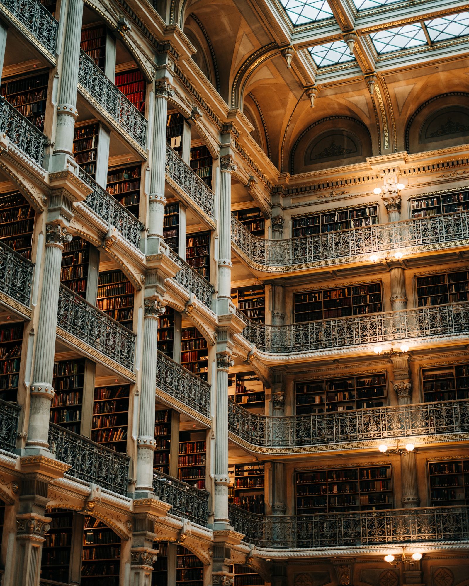George Peabody Library, Baltimore 03