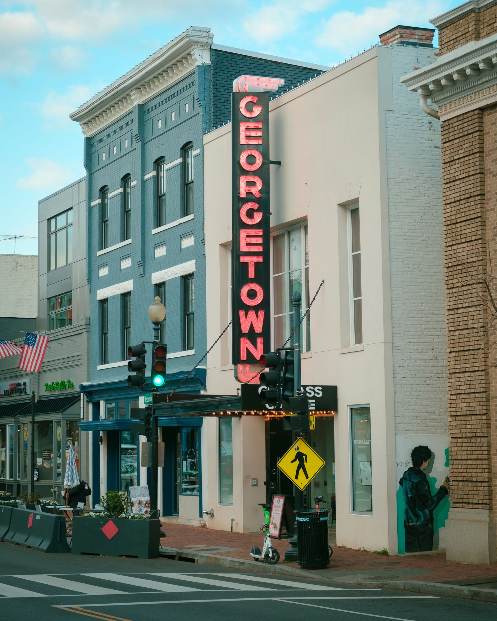 Georgetown Sign, Washington