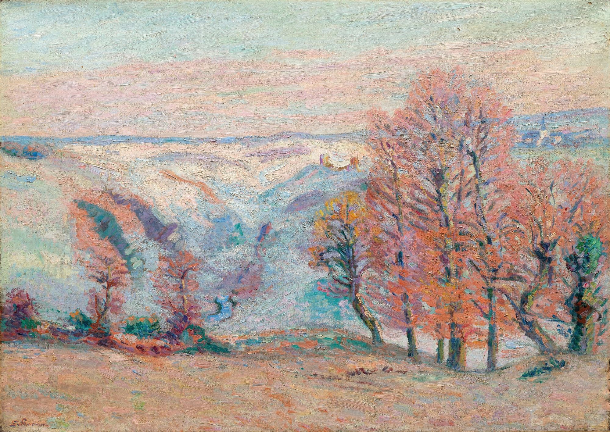 Gelée blanche à Crozant (1895)