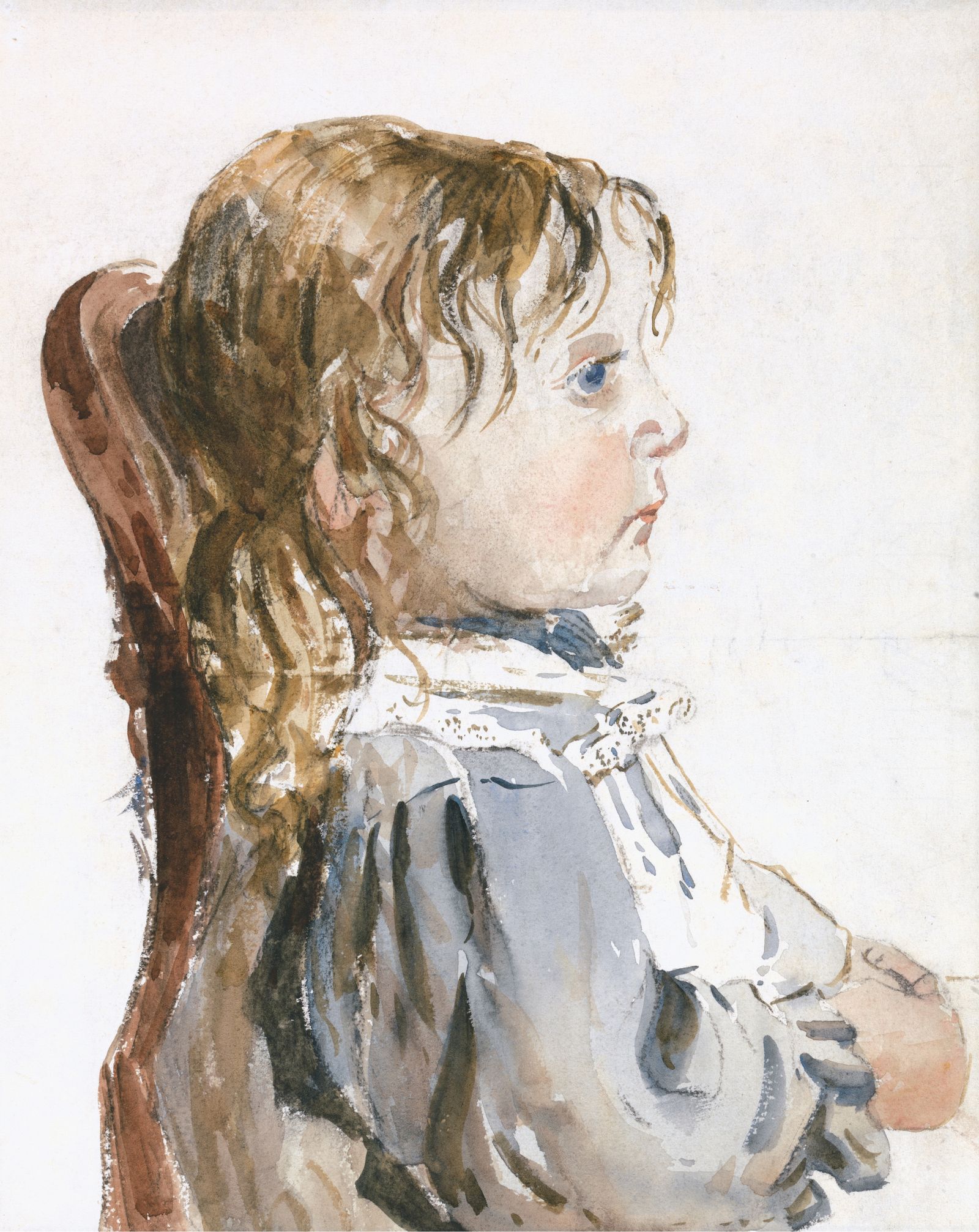 Girl in a Pinafore (between 1840 and 1849)