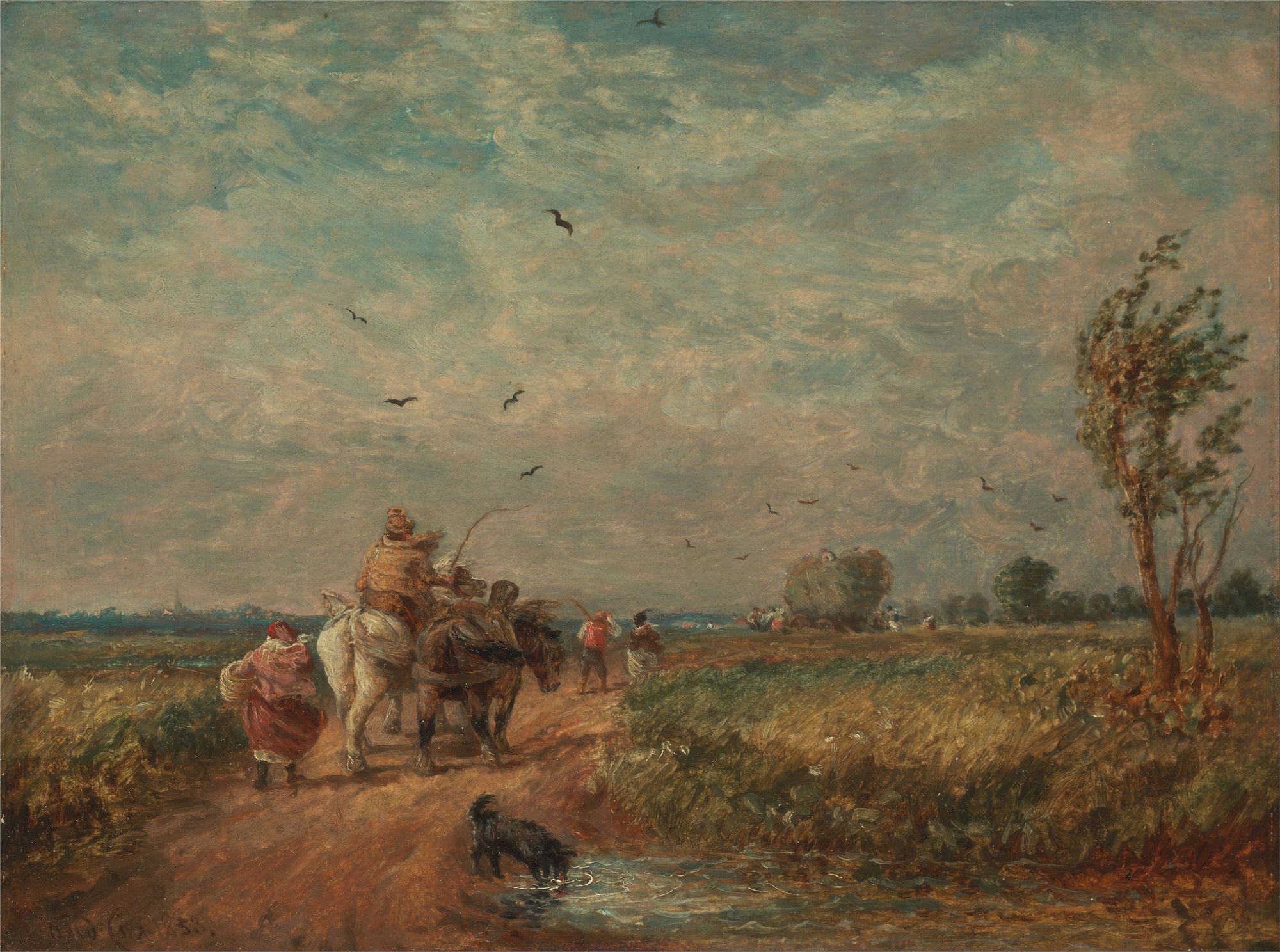 Going to the Hayfield (1853)