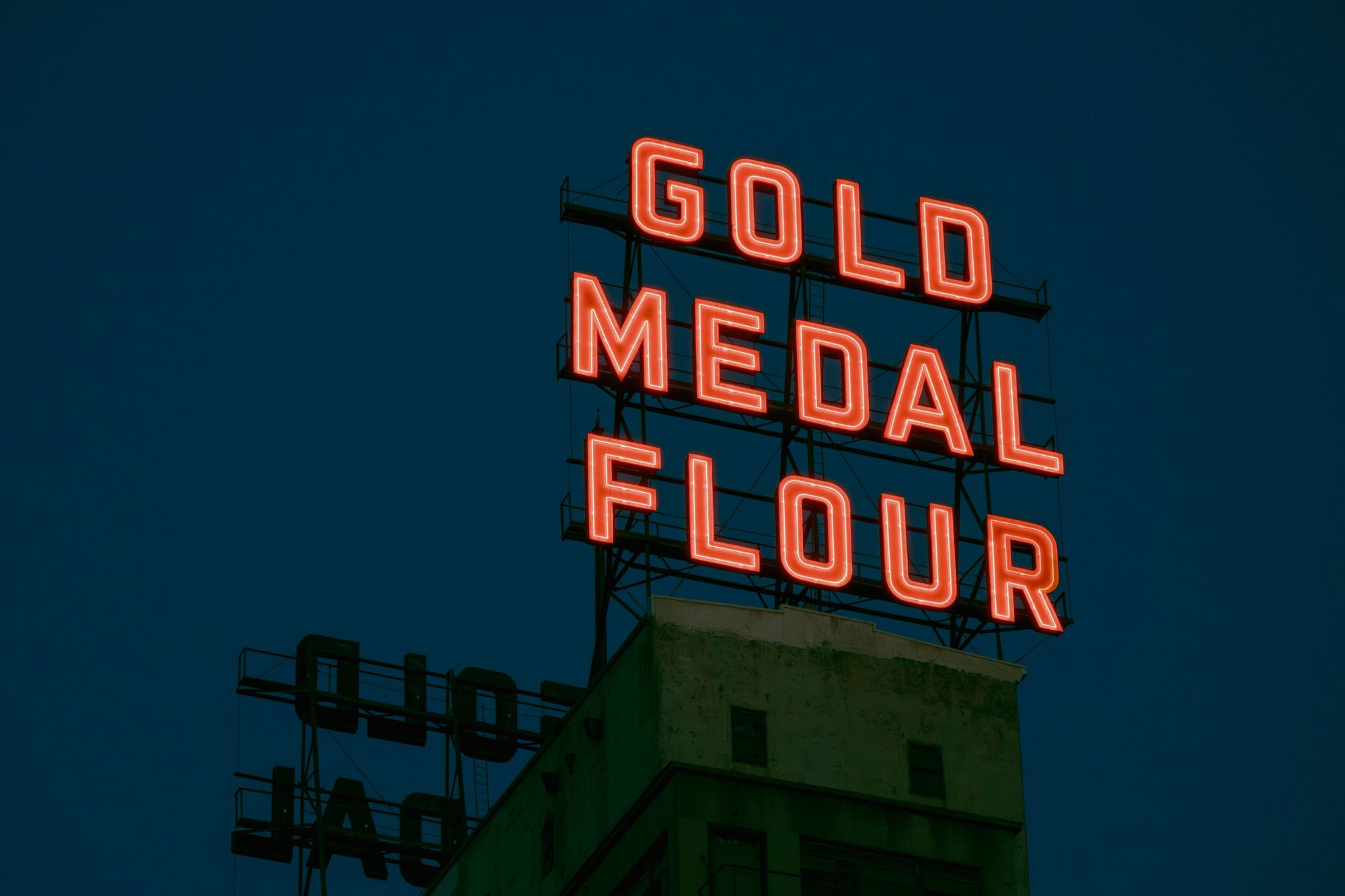"Gold Medal Flour" Sign, Minneapolis 02