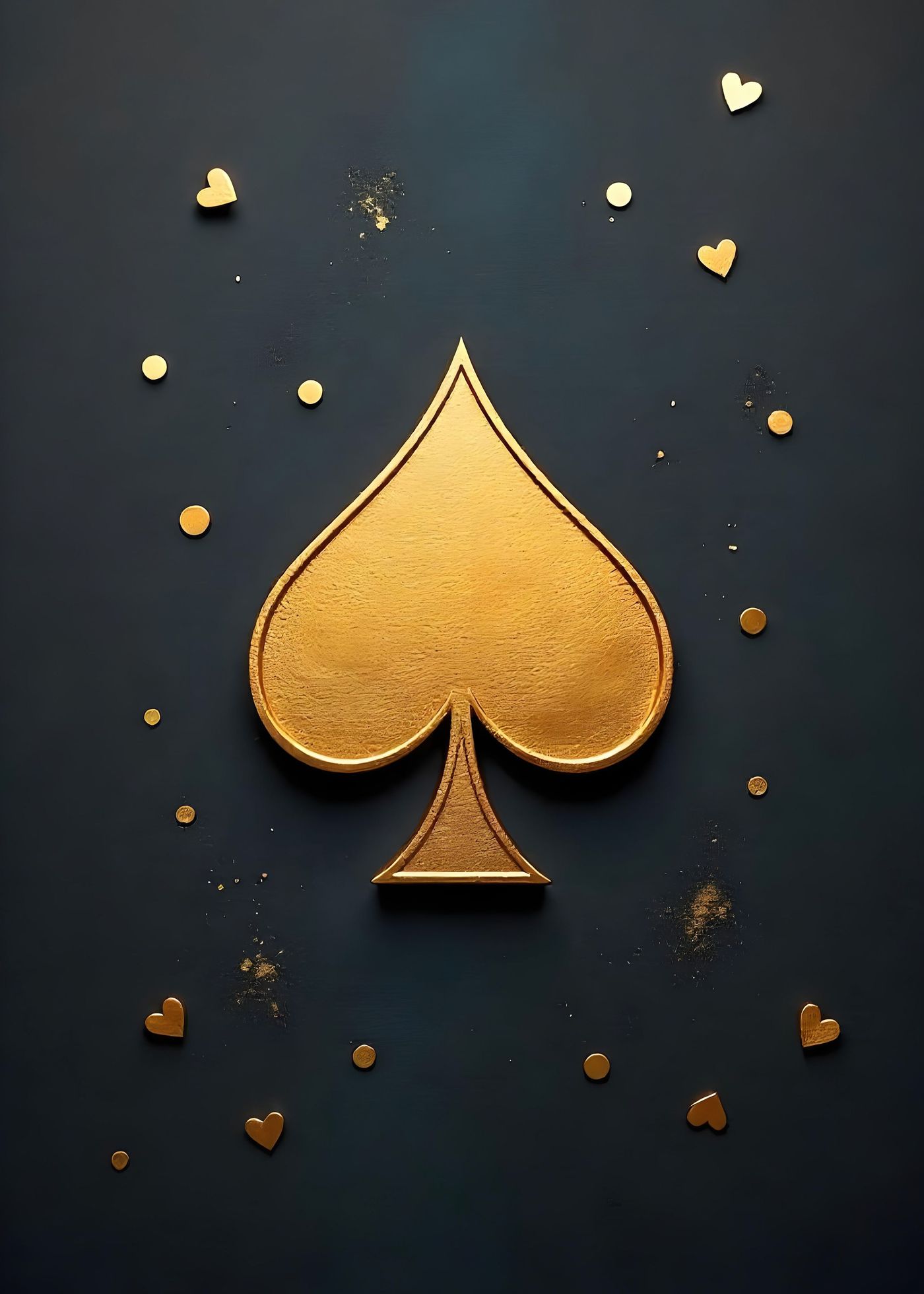 Gold Spade Symbol | Framer Gallery | Wall Art & Prints
