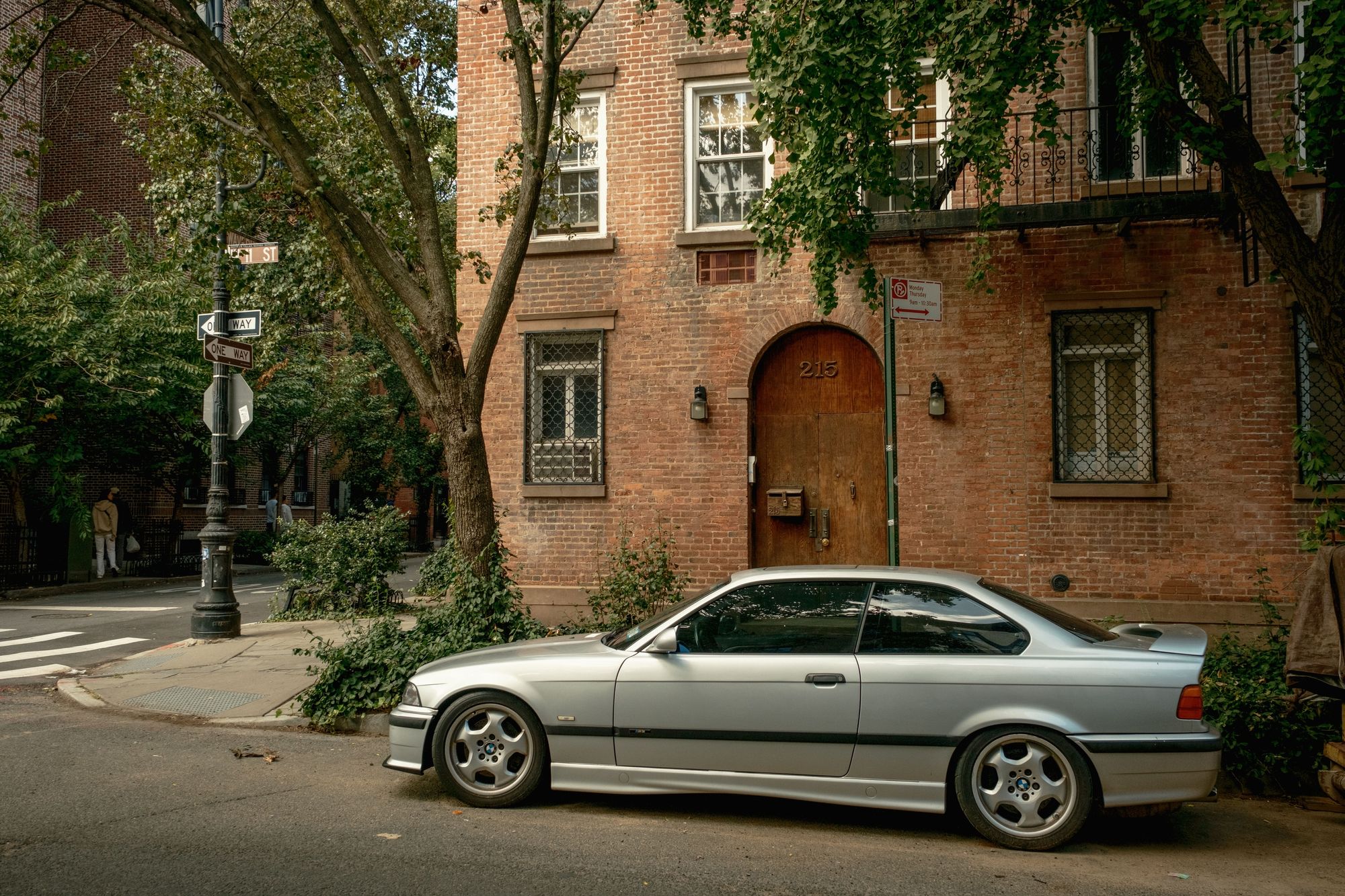 Gray BMW, West Village