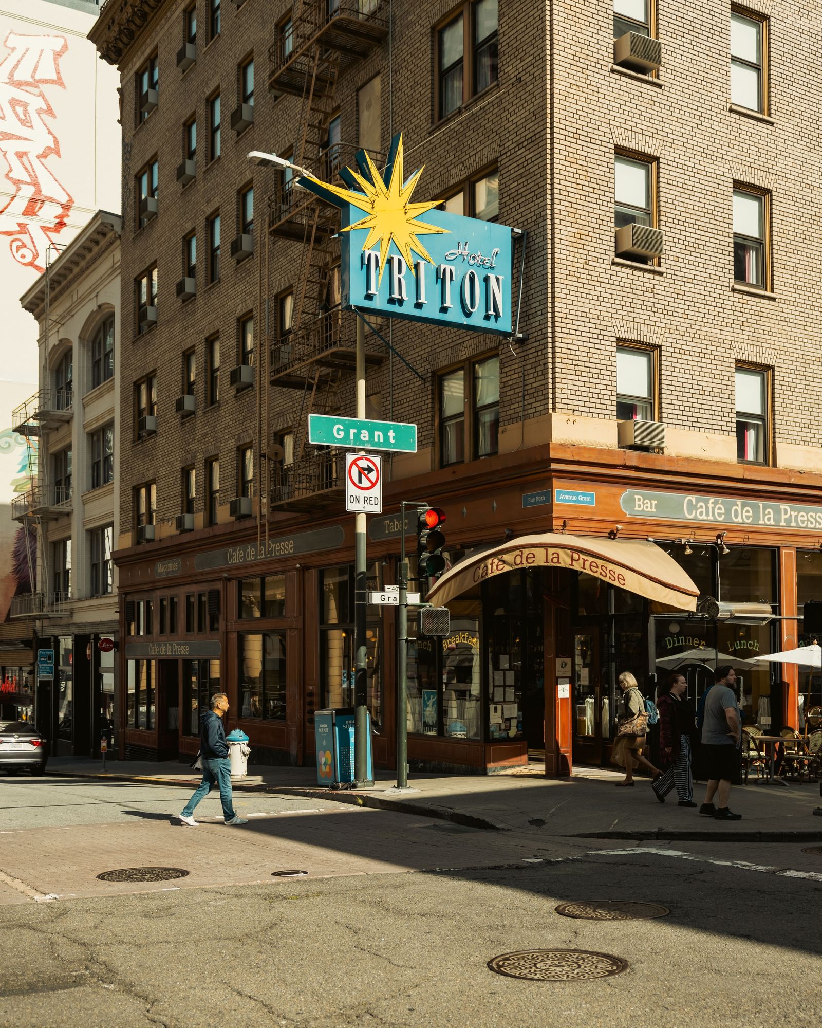 Grant Avenue and Bush Street