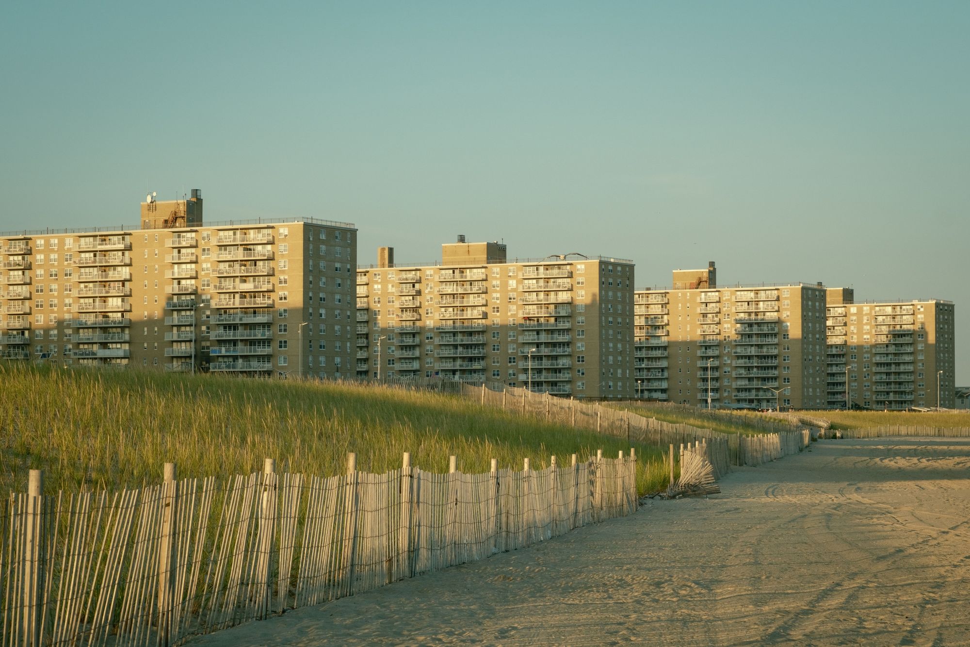 Grassy Dunes at Rockaway Beach, Queens