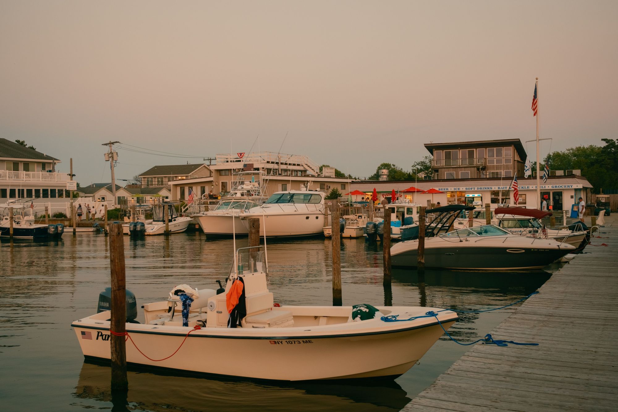 Harbor in Kismet, Fire Island