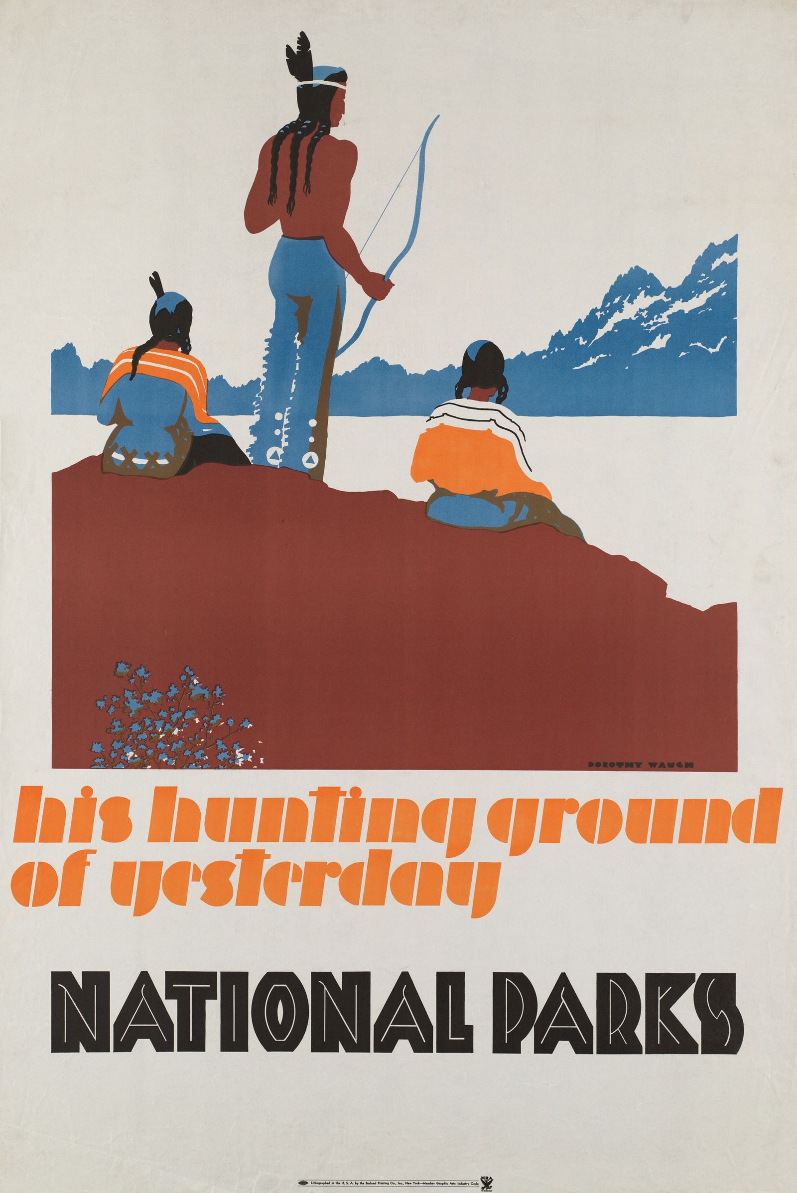 His hunting ground of yesterday, National Parks (ca. 1930–1939)