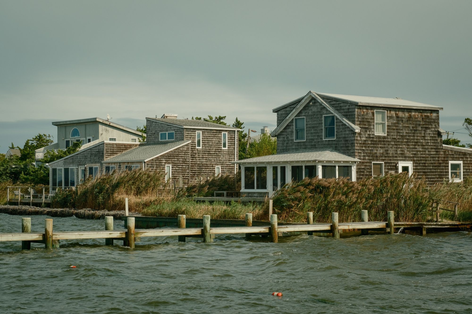 Houses in Dunewood, Fire Island