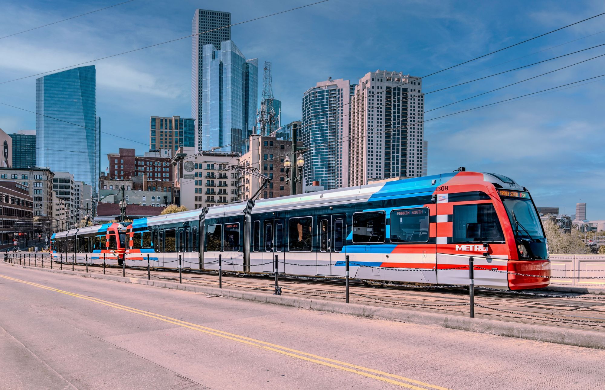 Houston Metro Train