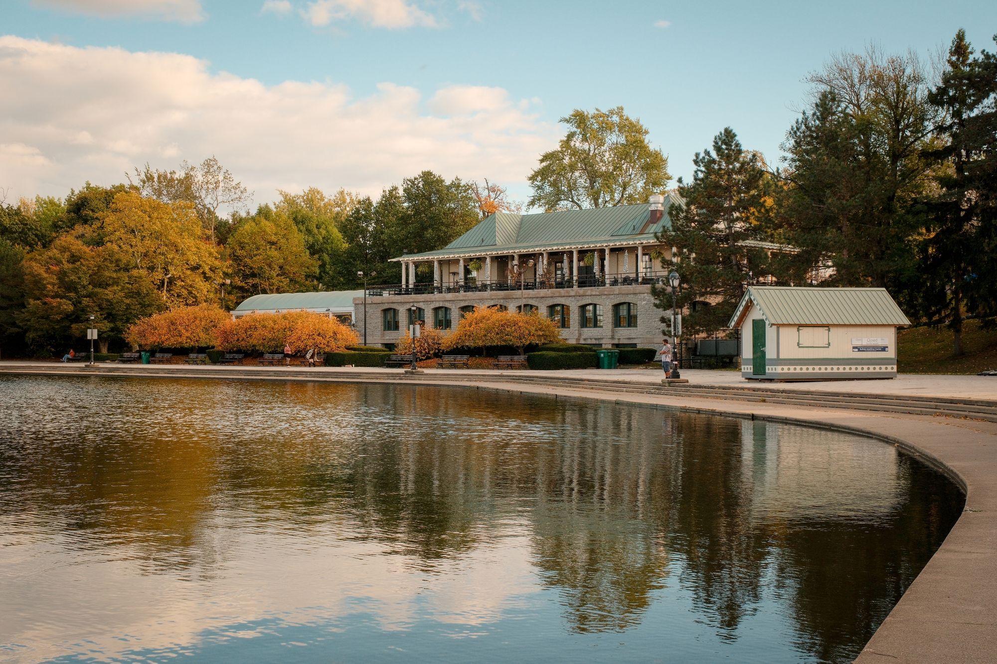 Hoyt Lake at Delaware Park, Buffalo