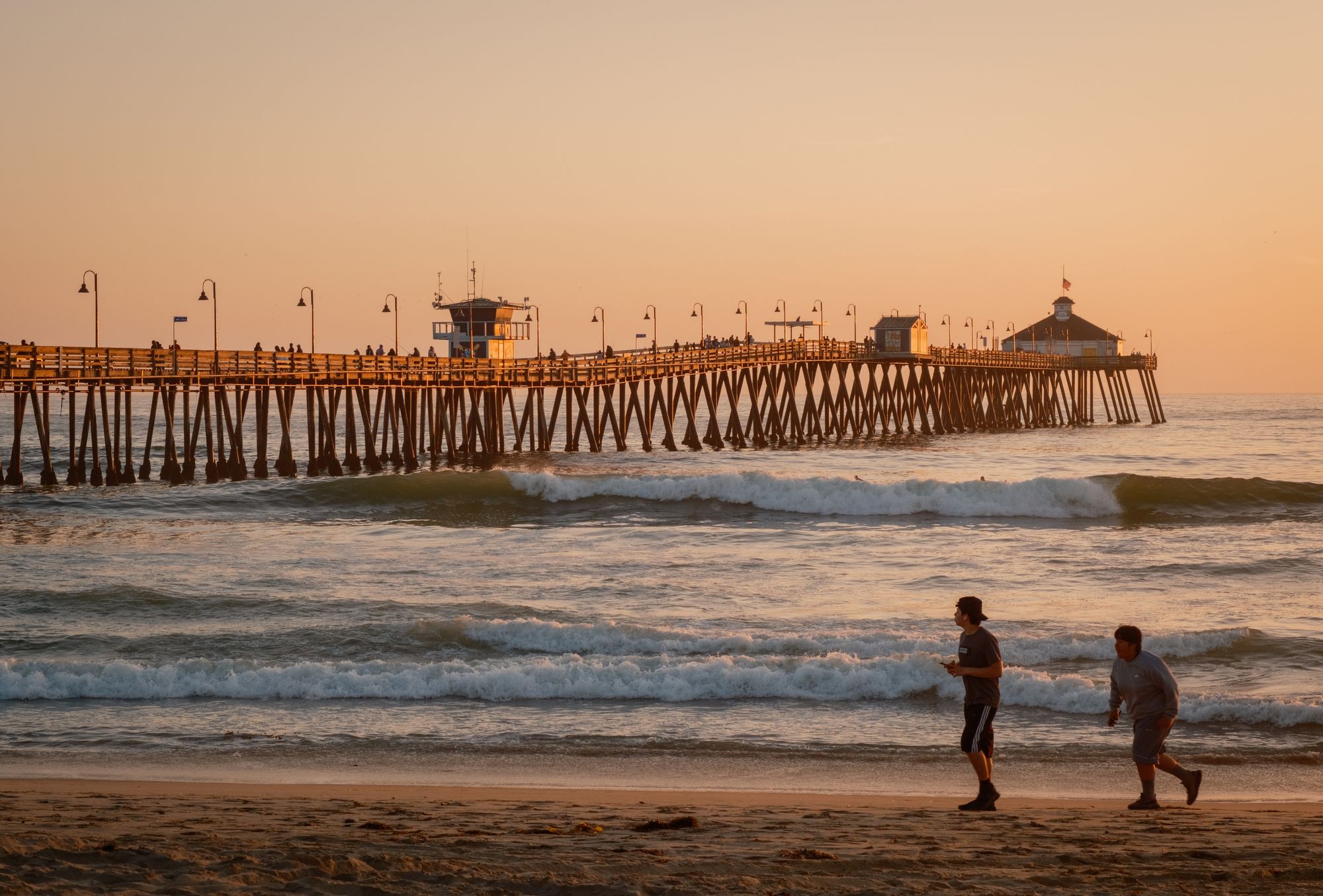 Imperial Beach Pier at Sunset 02