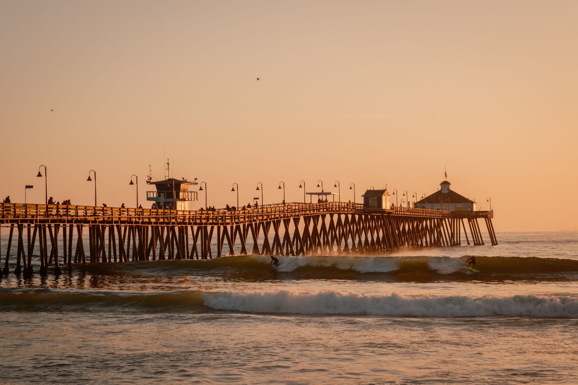 Imperial Beach Pier at Sunset 01