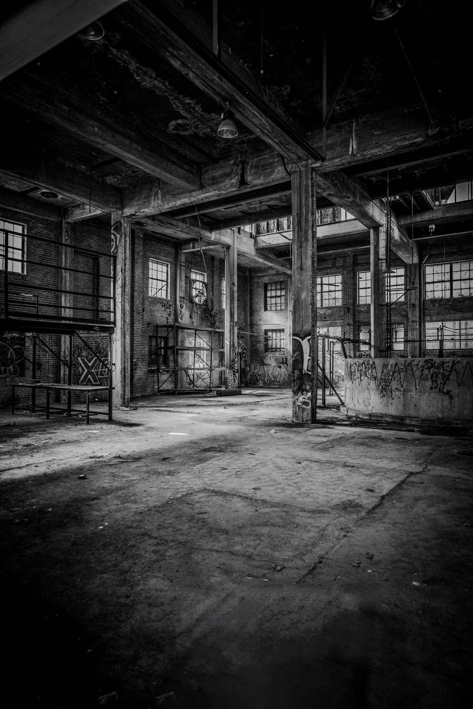 Inside Abandoned Building on Bayou Greenways 1