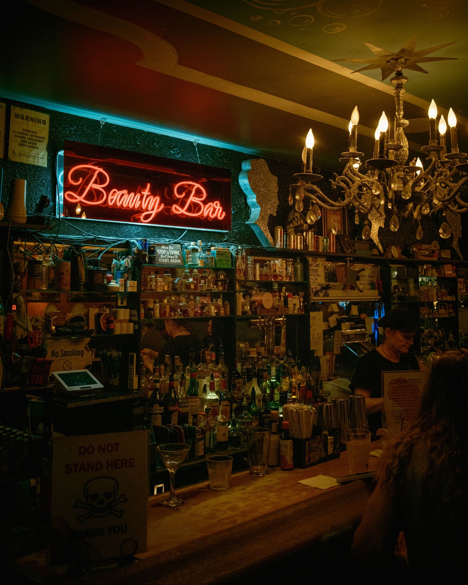 Inside Beauty Bar, East Village