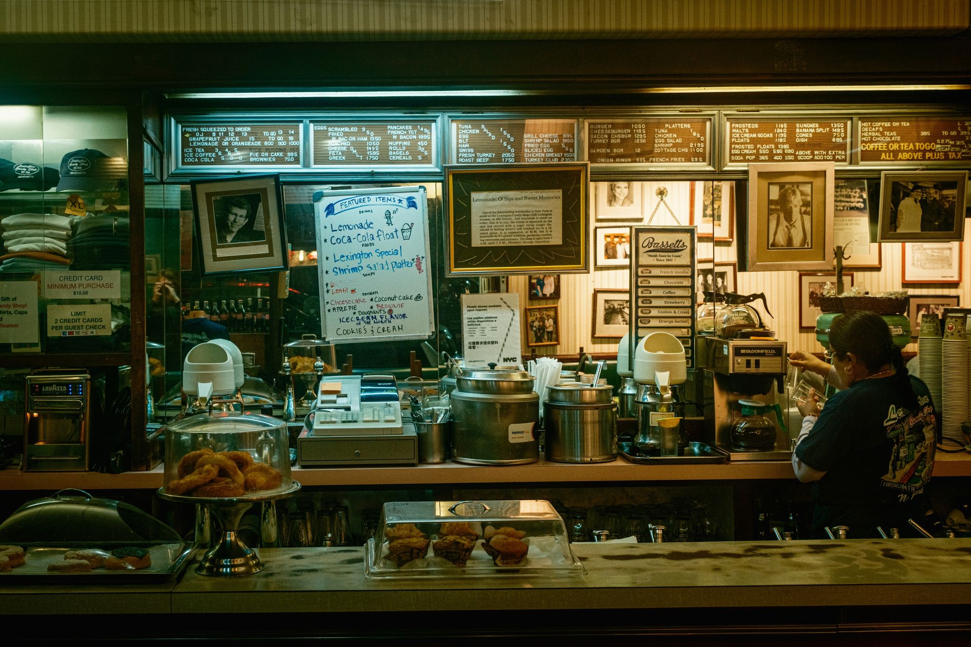 Inside Lexington Candy Shop, Manhattan