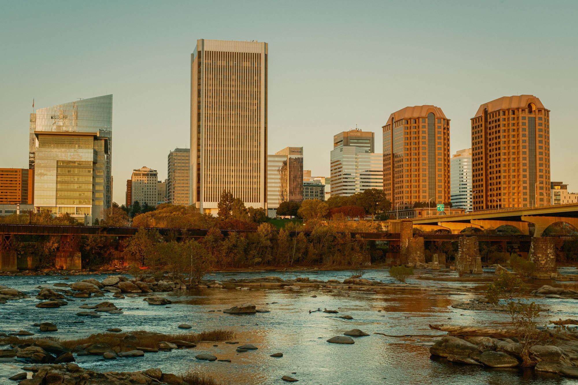 James River & Richmond Skyline