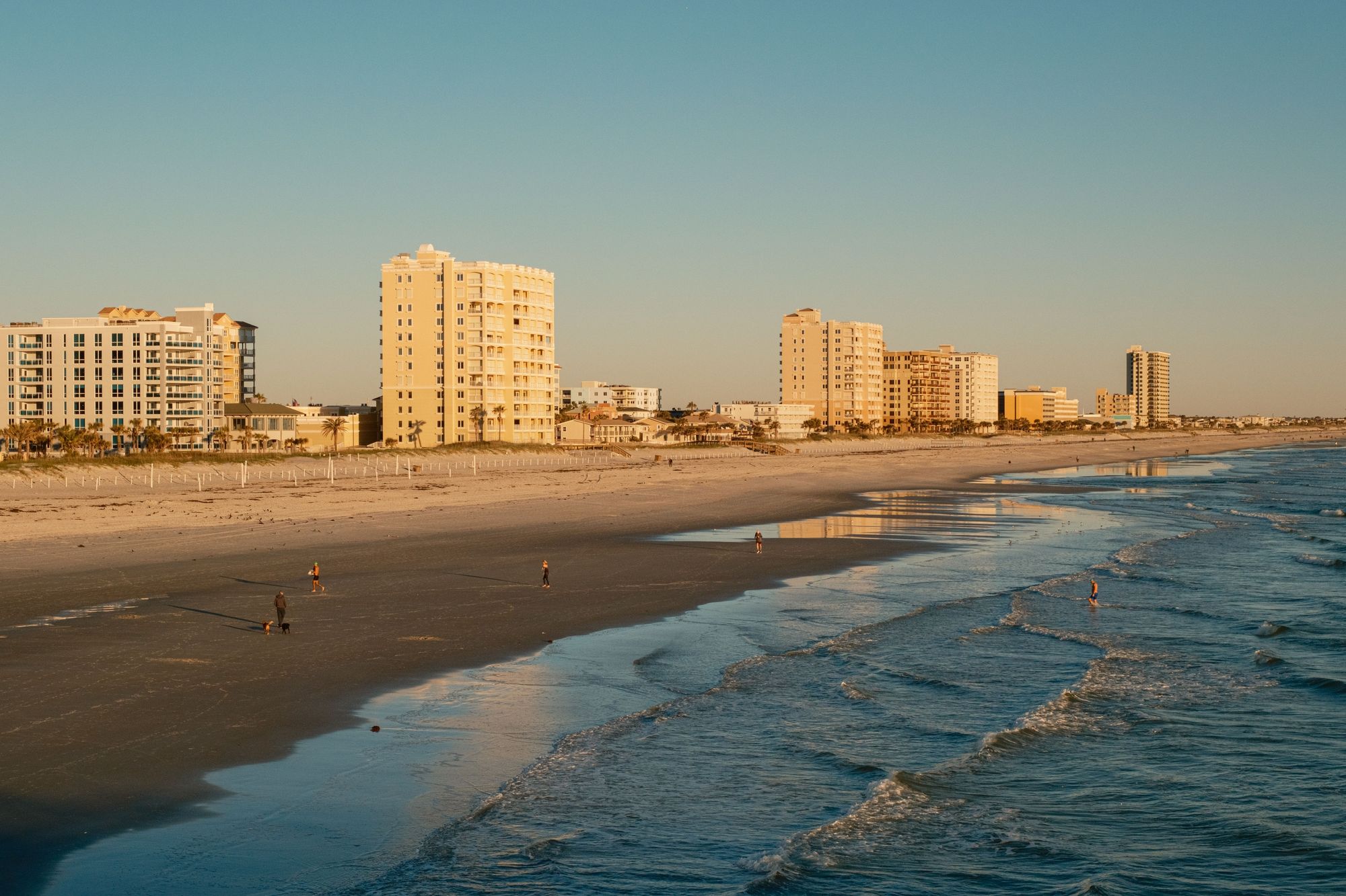 Jacksonville Beach from the Pier