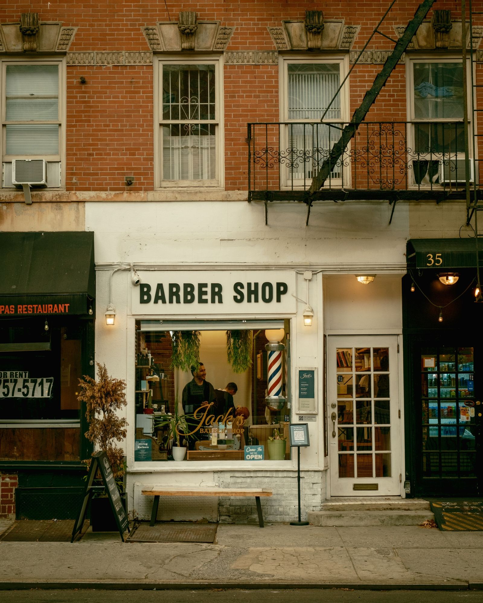 Jack’s Barbershop, West Village