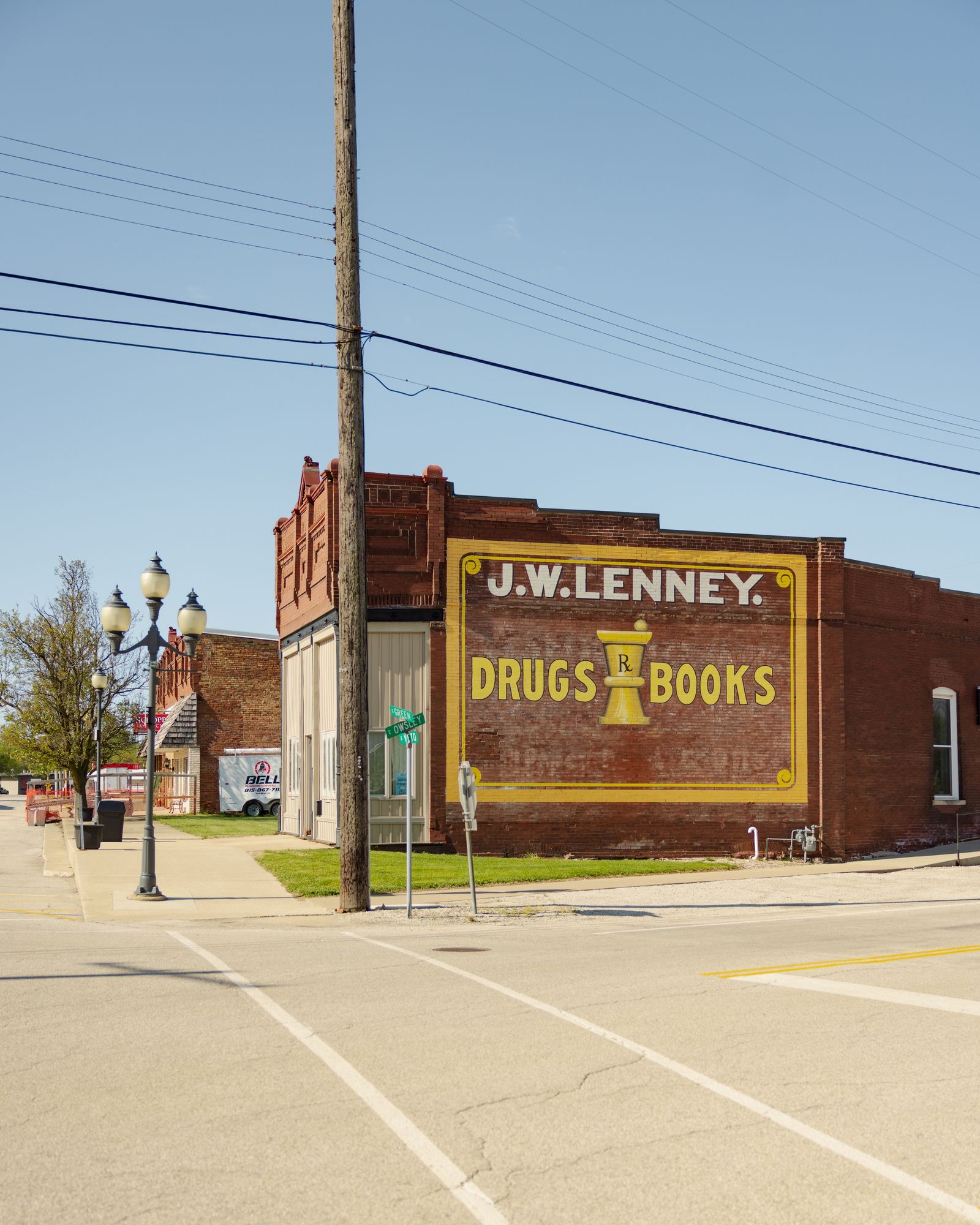 J.W. Lenney Ghost Sign