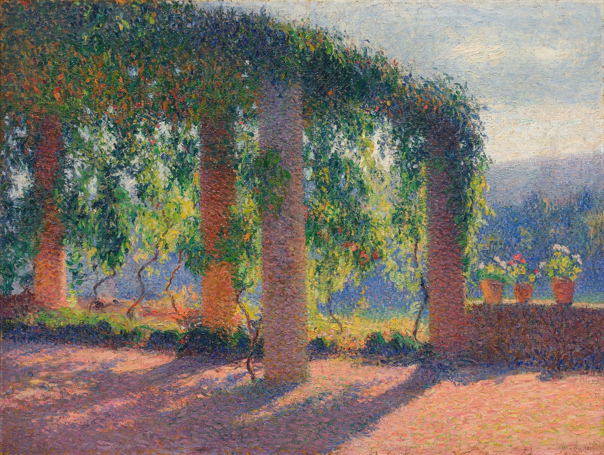 La Pergola de la cuisine à Marquayrol (1915)