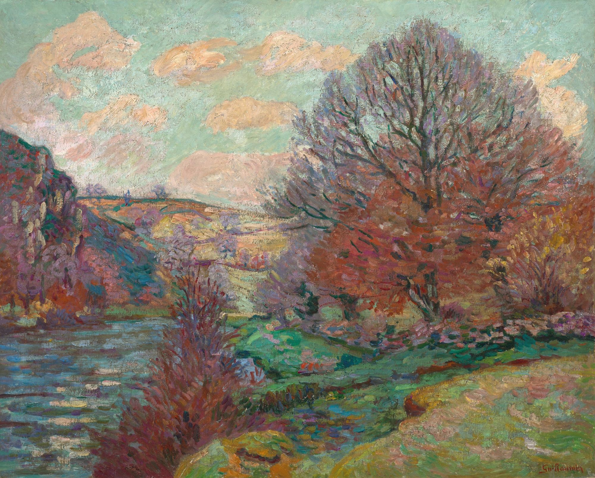 La Roche de l’Écho, Crozant (1910)