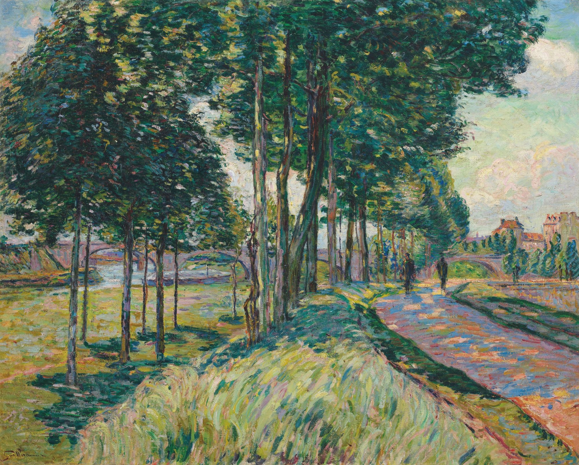 La Seine à Charenton (circa 1880)