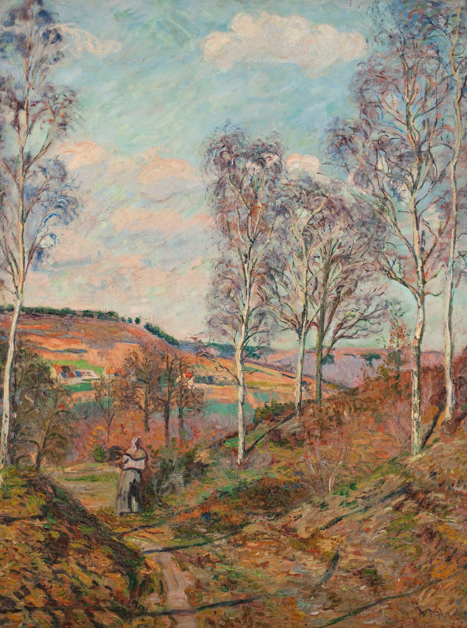 Le chemin vers la vallée (1885)