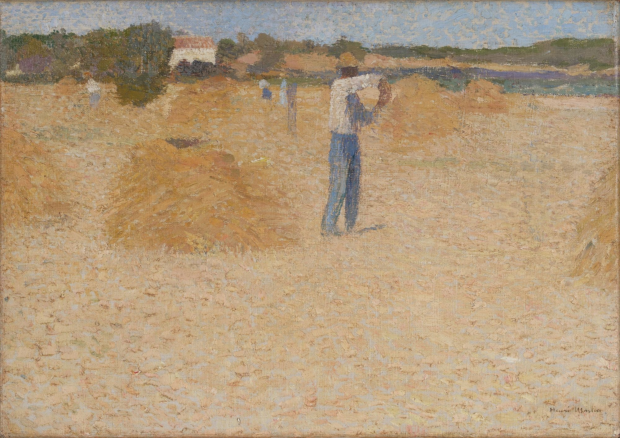 Les moissons de blè (1920)