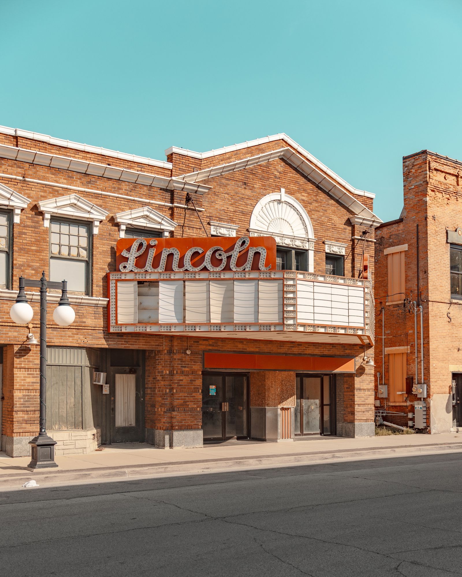 Lincoln Theatre in Lincoln Illinois