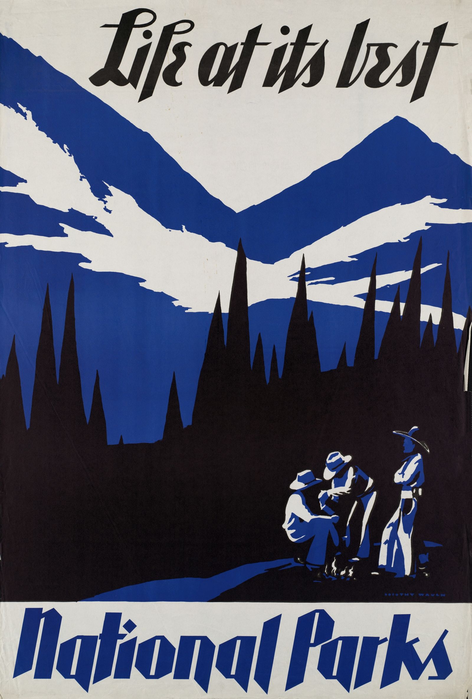 Life at its best. National Parks (ca. 1930–1939)
