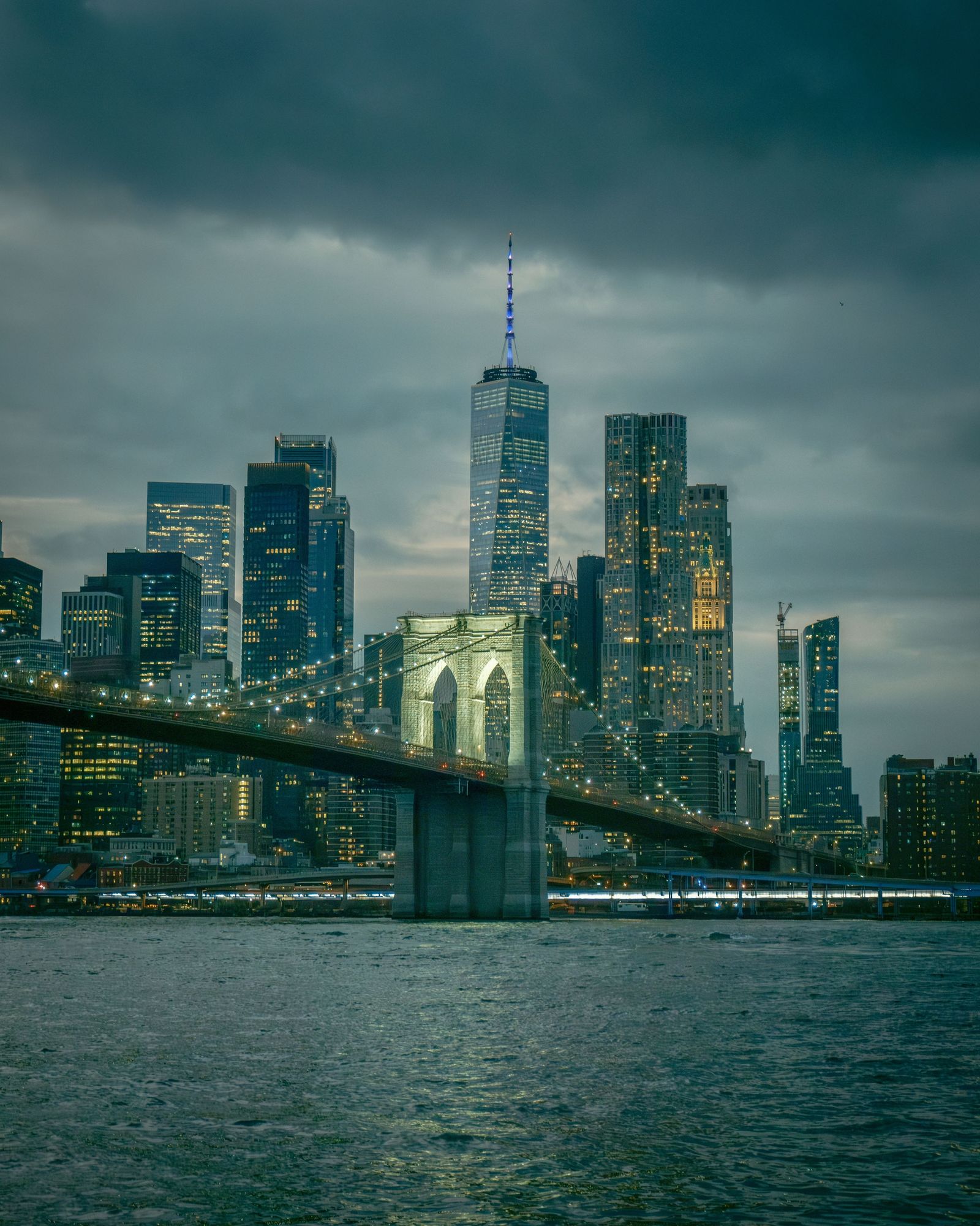 Lower Manhattan from DUMBO, Brooklyn
