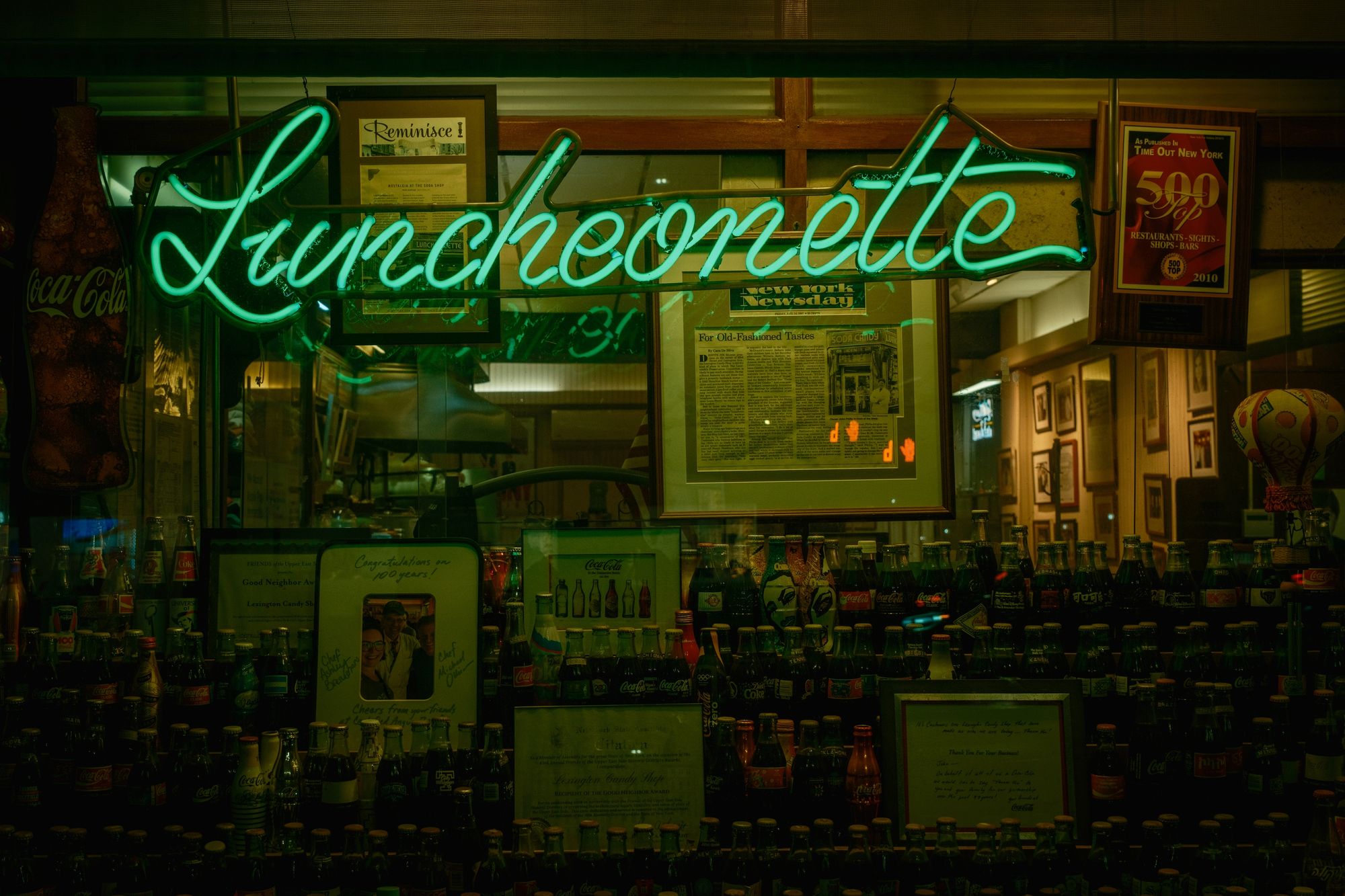 Luncheonette Sign, Lexington Candy Shop